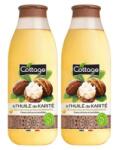 Cottage Set 2 x Gel de Dus Cottage cu Ulei de Karite, 560 ml