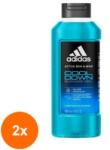 Adidas Set 2 x Gel de Dus Adidas, Cool Down, Barbati, 400 ml