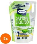 MilMil Set 2 x Rezerva Sapun Lichid Mil Mil, Aloe Vera, 2 l