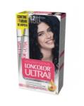 LONCOLOR Vopsea de Par Permanenta Loncolor Ultra Max 1.2 Negru Albastru, 200 ml