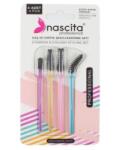 Nascita Professional Set 4 Perii de Unica Folosinta pentru Gene si Sprancene Nascita Professional, Multicolor