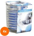 LCA Set 4 x Lumanare Parfumata in Pahar Spirala Anti - tabac, 28 Ore (GIL-4xLCA-SNW80-1-69)