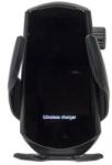 Z-TOOLS Suport Auto pentru Telefon, Incarcare Wireless, 10W, Negru (ZLN-ZTS8255)