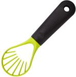 Trebonn Avokádó hámozó és szeletelő Trebonn AVOCADO 1523201, 20 cm, puha fogantyú, akasztólyuk, fekete/sárga (AVOCADO1523201)