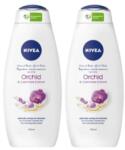 Nivea Set 2 x Gel de Dus 2 in 1 Nivea Orchid & Cashmere, 750 ml
