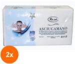 Roial Set 2 x 100 Prosoape de Unica Folosinta Roial Asciugamano, 45 x 80 cm (ROC-2xPRPUF00001)