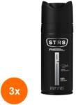 STR8 Set 3 x Deodorant Natural Spray Str8 Rise, Barbati, 150 ml