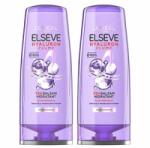 Elseve Set 2 x Balsam Hidratant L'Oreal Paris Elseve Hyaluron Plump pentru Par Deshidratat, 200 ml