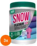 Snow Set 3 x Pudra pentru Indepartarea Petelor Snow Platinum Color 400 g (ROC-3xMAG1014940TS)