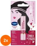 Vaseline Set 2 x Balsam de Buze Vaseline Emily In Paris, Pink Parisian, 3 g (ROC-2xCOR1020693MF)