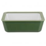 Lexi Home Vas Sticla Termorezistenta cu Capac Sticla, Verde, Capacitate 2.6 l, Lexi Home (LB7049)