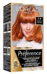 L'Oréal Vopsea de Par Permanenta cu Amoniac L'Oreal Paris Preference 7.4 Mango, 174 ml