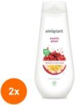 elmiplant Set 2 x Gel de Dus Crema Elmiplant cu Merisoare & Fructul Pasiunii, 750 ml