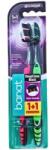 Banat Periuta de Dinti Banat, Deep Clean Black Medium, 1+1 (BANAT00038)