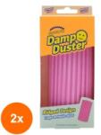 Scrub Daddy Set 2 x Burete pentru Curatarea Prafului Scrub Daddy, Roz Deschis (AMS-2xSMT-1617)
