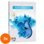 LCA Set 3 x 6 Lumanari Pastila, Anti - Tabac, 4 Ore (GIL-3xLCA-P15-69)