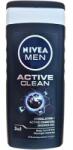 Nivea Gel de Dus Nivea Men Active Clean, cu Carbune Activ, 250 ml