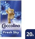 Coccolino Fresh Sky illatosító kendő szárítógéphez, 20 db