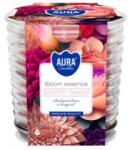 AURA Lumanare Parfumata in Pahar Spirala, Bloom Essence, Timp de Ardere 28 Ore, Aura (LCA-SNW80-1-452)