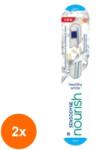 Sensodyne Set 2 x Periuta de Dinti Peri Moi, Sensodyne Nourish Healthy White Soft (ROC-2xMAG1017974TS)