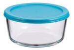 Grunberg Vas din Sticla Borosilicata cu Capac din Plastic, 0.47 l, Grunberg, Diverse Culori (VY472RD/12)