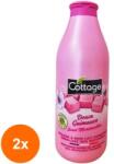 Cottage Set 2 x Gel de Dus si Lapte de Baie Cottage cu Marshmallow, 750 ml