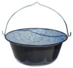 Zilan Ceaun Smaltuit cu Maner, 22 l, Negru (ZLN-EXT7185) Ceaun