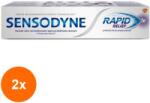 Sensodyne Set 2 x Pasta de Dinti Sensodyne Rapid Relief Mint 75 ml (ROC-2xMAG1012933TS)