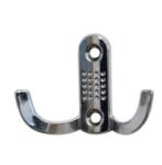 Ideal Feroluc Cuier Model Noktali, 2 Carlige, Finisaj Crom Lucios (IFR-56092) Agatator cuier