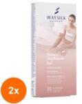 Waysilk Set 2 x 4 Benzi Depilatoare pentru Corp si Picioare, Waysilk, 20 Bucati si Servetele dupa Epilat (ROC-2xSODI00676)