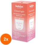 Bolsius Set 2 x 2 Lumanari Rezerva, CleanLight Bolsius, Gardenie si Smochin (GIL-2xLCA-BO-CL-REF2-03)