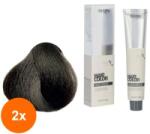 Maxima Set 2 x Vopsea Profesionala de Par Maxima, 5.0 Saten Deschis Intens, 100 ml
