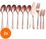 Berglander Set 2 x 10 Tacamuri, 18/0 Inox, Auriu Roz, Berglander (GUJ-2xCTST10R) Tacam