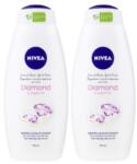 Nivea Set 2 x Gel de Dus Nivea Care Diamond, 750 ml