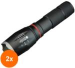 Well Set 2 x Lanterna Led Reincarcabila 10W+cob Well (TIV-2xTORCH-LIBERTY-WL)