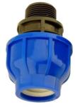 Z-tools Racord Compresiune PEHD, Filet Exterior, 25 mm x 3/4 inch, Z-tools (ZLN-EXT9867)