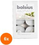 Bolsius Set 6 x 6 Lumanari Pastila Lacramioara (GIL-6xLCA-PB15-03-LAC)