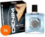 Denim Set 3 x After Shave Denim Black, 100 ml