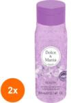 Dolce and Mania Set 2 x Gel Dus Scrub Dolce & Mania, Violete, 300 ml