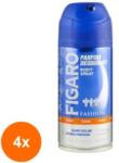 Figaro Set 4 x Deodorant Spray, Figaro Fashion, Barbati, 150 ml