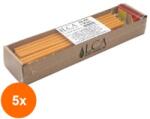 LCA Set 5 x 35 Lumanari Maro, Menaj cu Chibrit Inclus (GIL-5xLCA-LCA-K35-M)