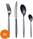 Grunberg Set 2 x 24 Tacamuri din Inox Negre, Grunberg (GUJ-2xBL386B24) Tacam