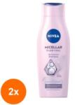 Nivea Set 2 x Sampon Nivea, Micellar Purifying, 400 ml