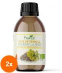 Pronat Glass Pack Set 2 x Ulei BIO de Fenicul, Macerat la Rece, 100 ml, Pronat