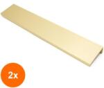 Ideal Feroluc Set 2 x Maner Model Hexis, 192 mm, Finisaj Auriu Mat (EDI-2xIFR-41591)