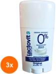 Lactovit Set 3 x Deodorant Antiperspirant Stick Lactovit Original, 60 ml