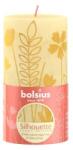 Bolsius Lumanare Stalp Bolsius, Galben, 130 x 68 mm (LCA-STR-130/68-14BY)