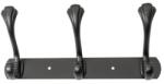 Z-tools Cuier cu 3 Agatatori, Metal, Lungime 24.5 cm, Negru (ZLN-ZTS8146) Agatator cuier