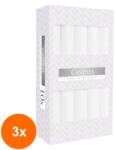 BISPOL Set 3 x 10 Lumanari Cilindrice Albe Bispol (GIL-3xLCA-S1-090-A10)