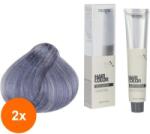 Maxima Set 2 x Vopsea Profesionala de Par Maxima, 8 Metalic Stone Blue, 100 ml